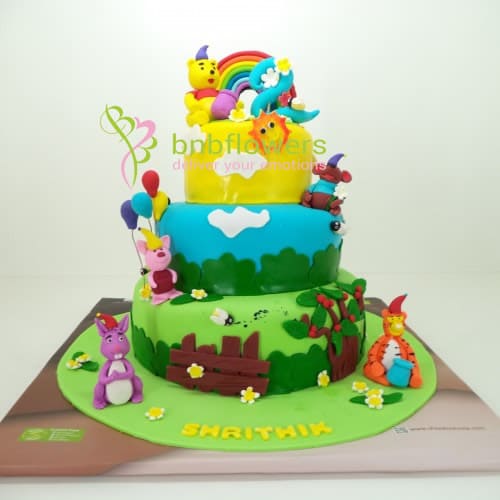 Jungle - Forest Theme cake