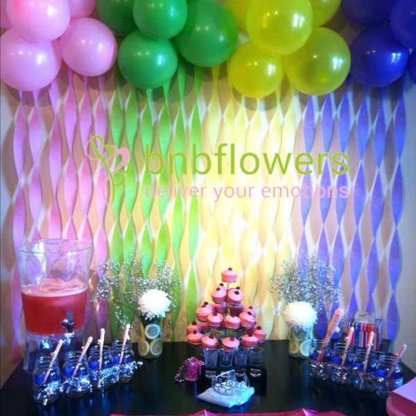 Colorful Balloon Decor 