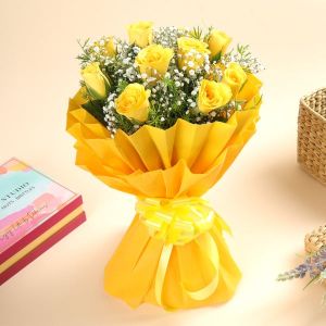 Yellow Roses Bouquet