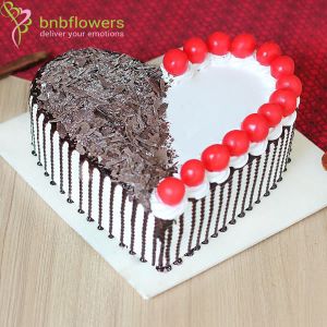 Heart Touching Black Forest Cake 