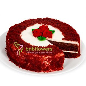 Majestic Red Velvet Cake