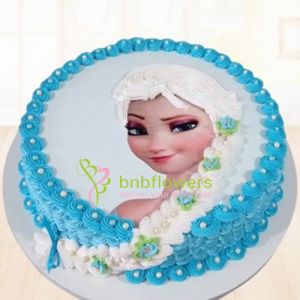 Blue & White Beauty Cake