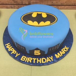 Batman Logo Cake 