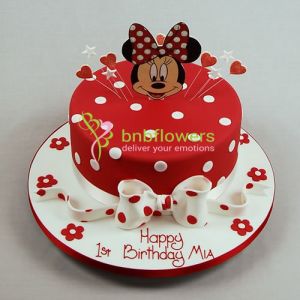 Cute Micky Theme Cake