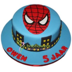 Spiderman City  Cake