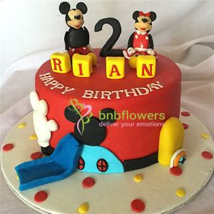 Twice Micky Theme Cake