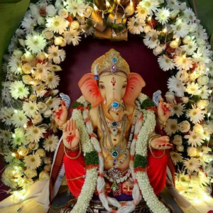 Ganesha loves White